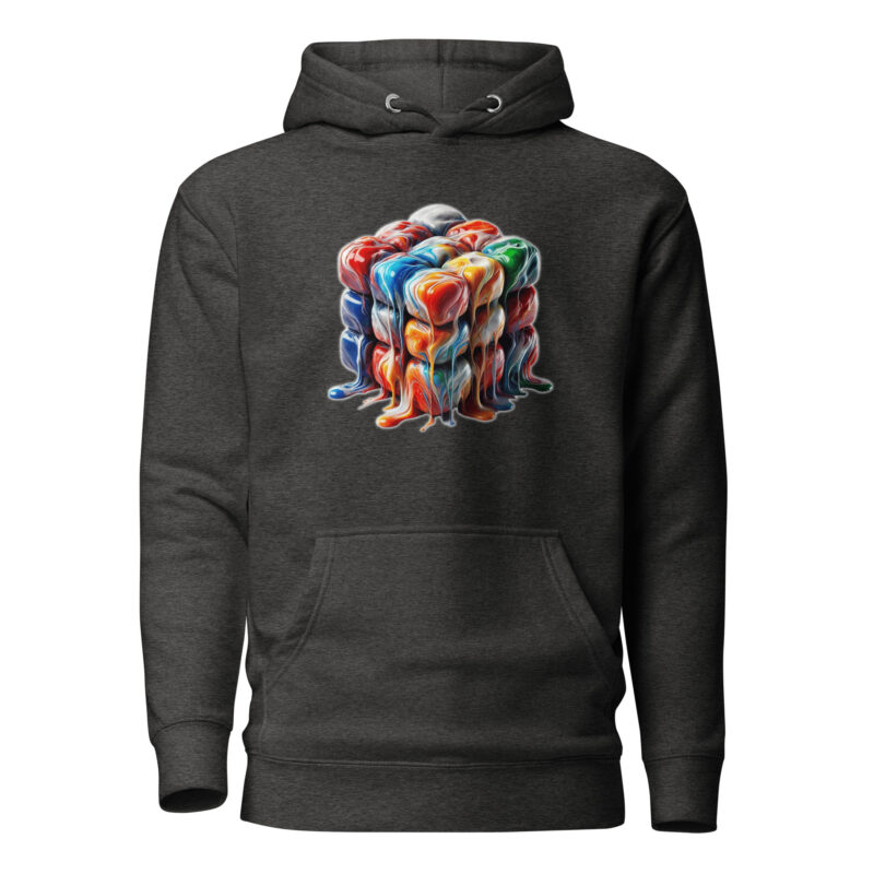 Flüssiger Zauberwürfel Unisex-Hoodie