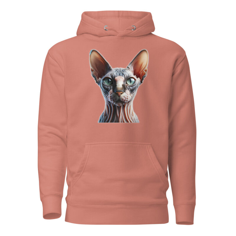Mystische Sphynx-Katze Unisex-Hoodie