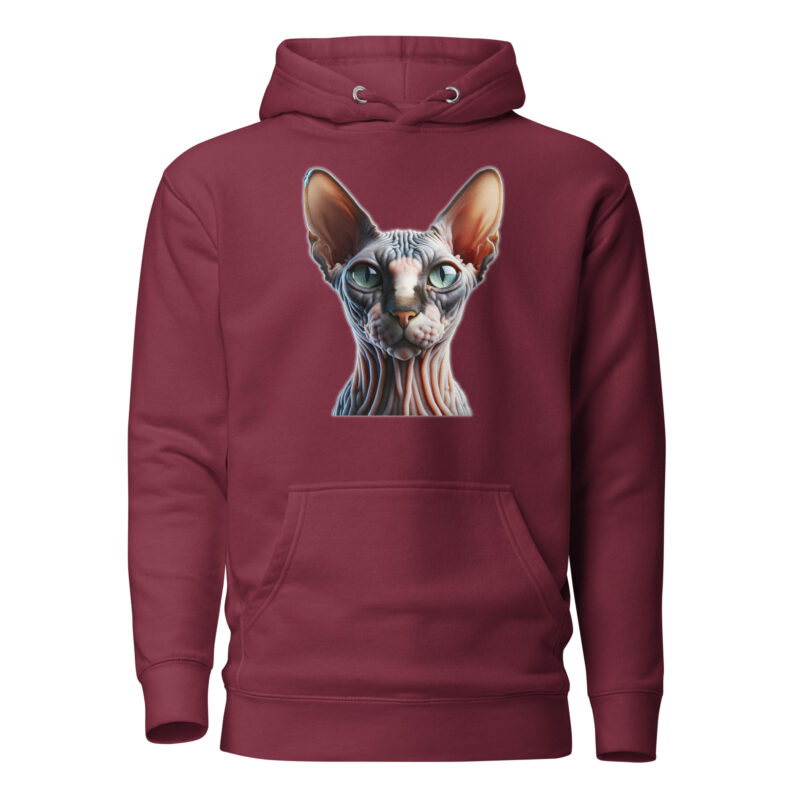 Mystische Sphynx-Katze Unisex-Hoodie