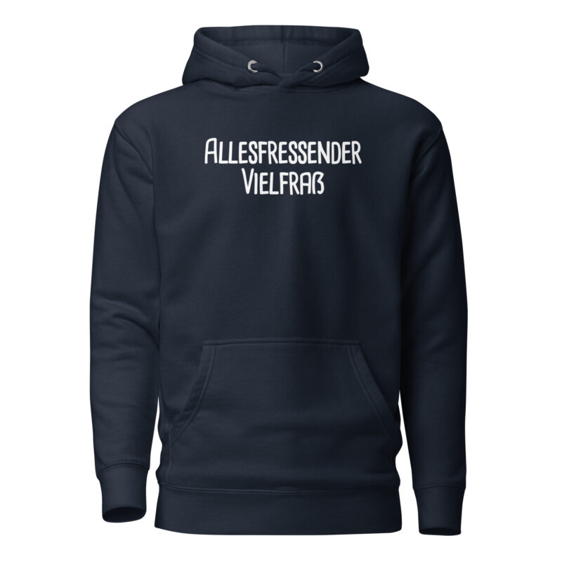 Allesfressender Vielfraß Unisex-Hoodie