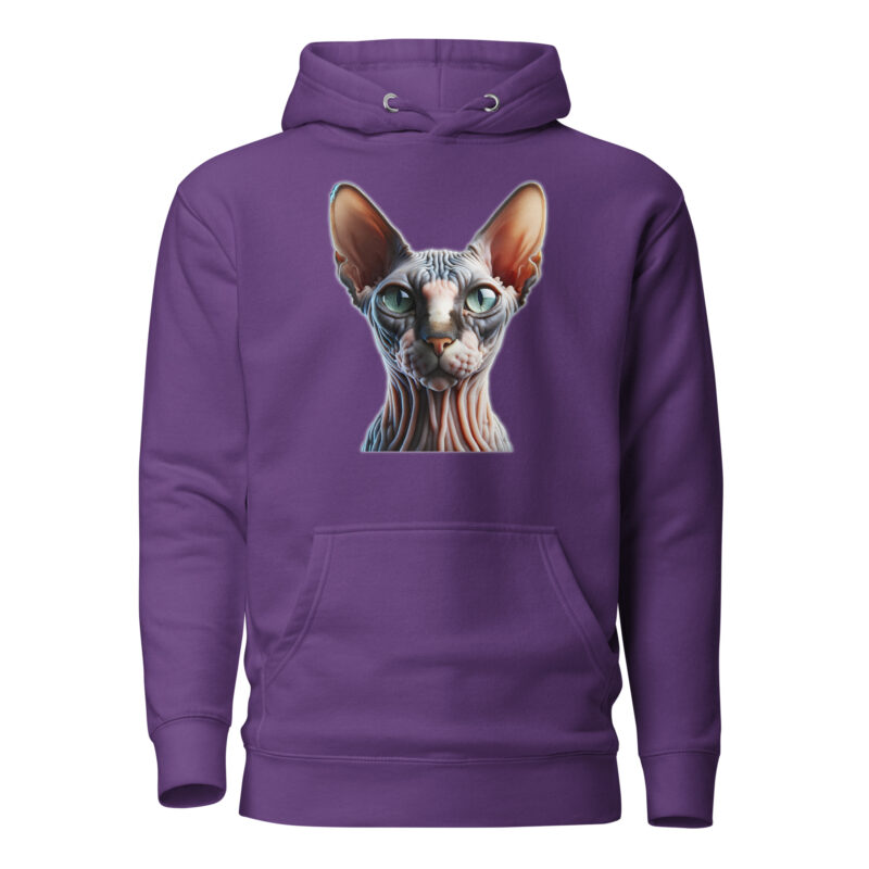 Mystische Sphynx-Katze Unisex-Hoodie