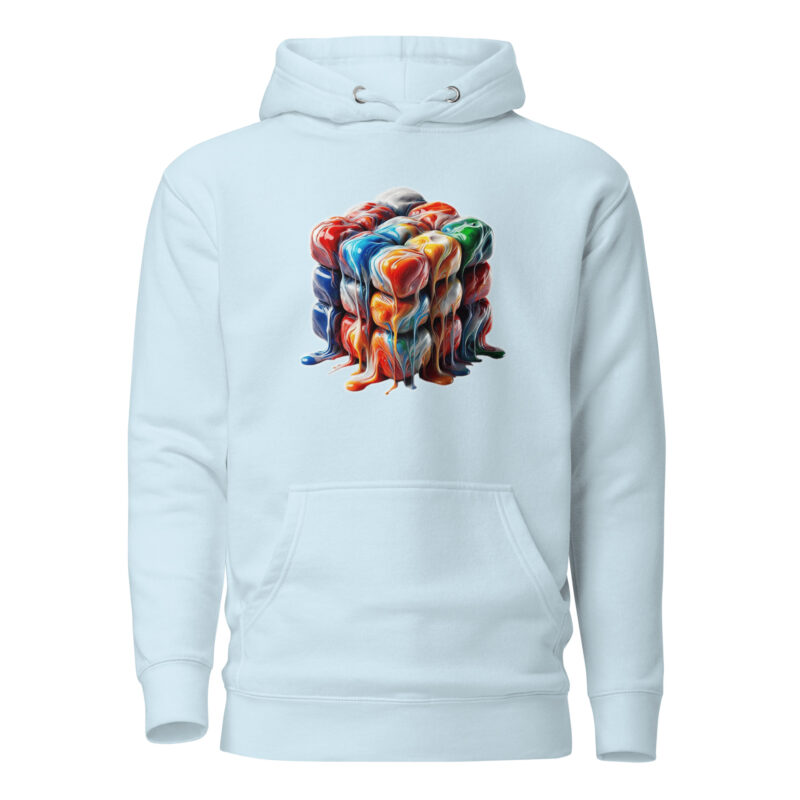 Flüssiger Zauberwürfel Unisex-Hoodie