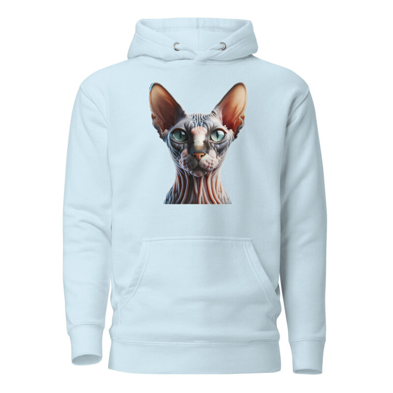Mystische Sphynx-Katze Unisex-Hoodie