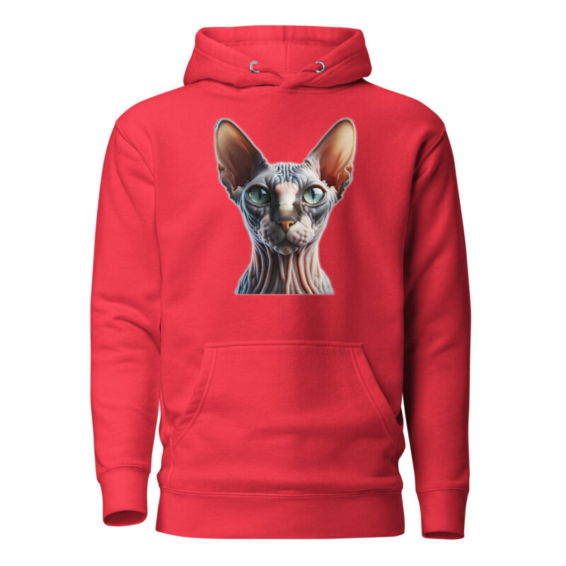 Mystische Sphynx-Katze Unisex-Hoodie