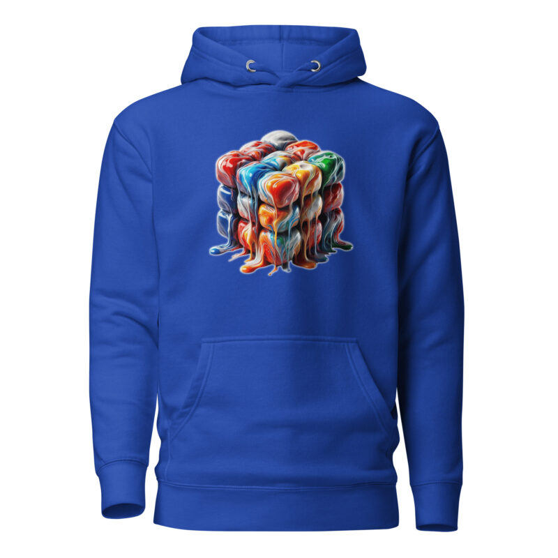 Flüssiger Zauberwürfel Unisex-Hoodie