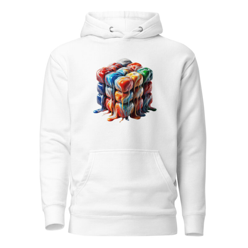 Flüssiger Zauberwürfel Unisex-Hoodie
