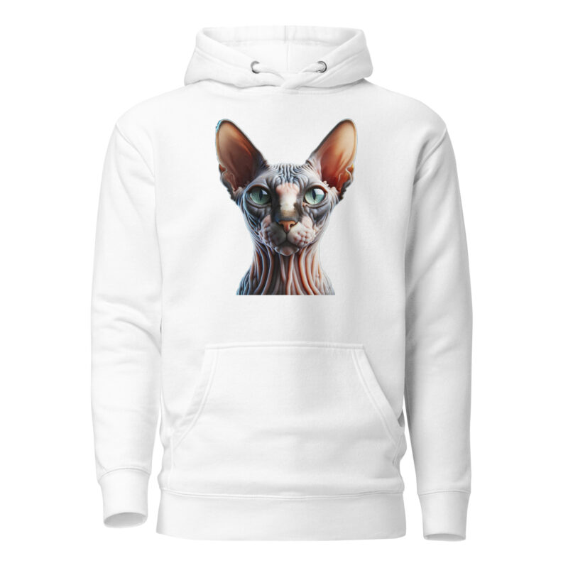 Mystische Sphynx-Katze Unisex-Hoodie