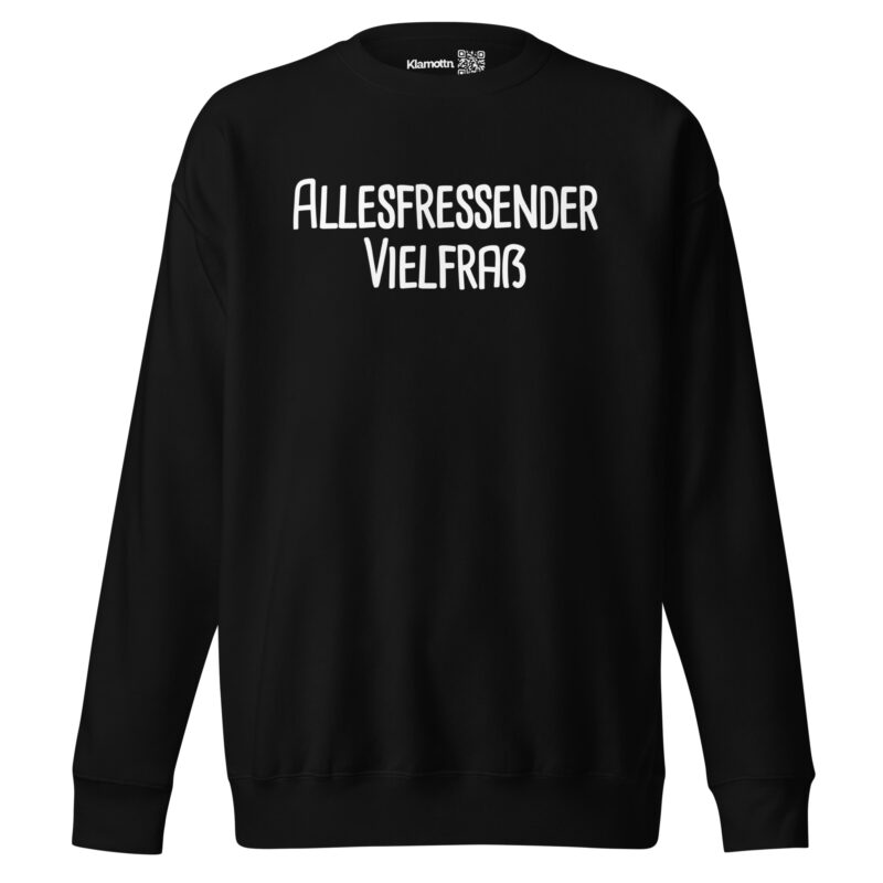 Allesfressender Vielfraß Unisex-Sweatshirt – Sweatshirts – klamottn.de