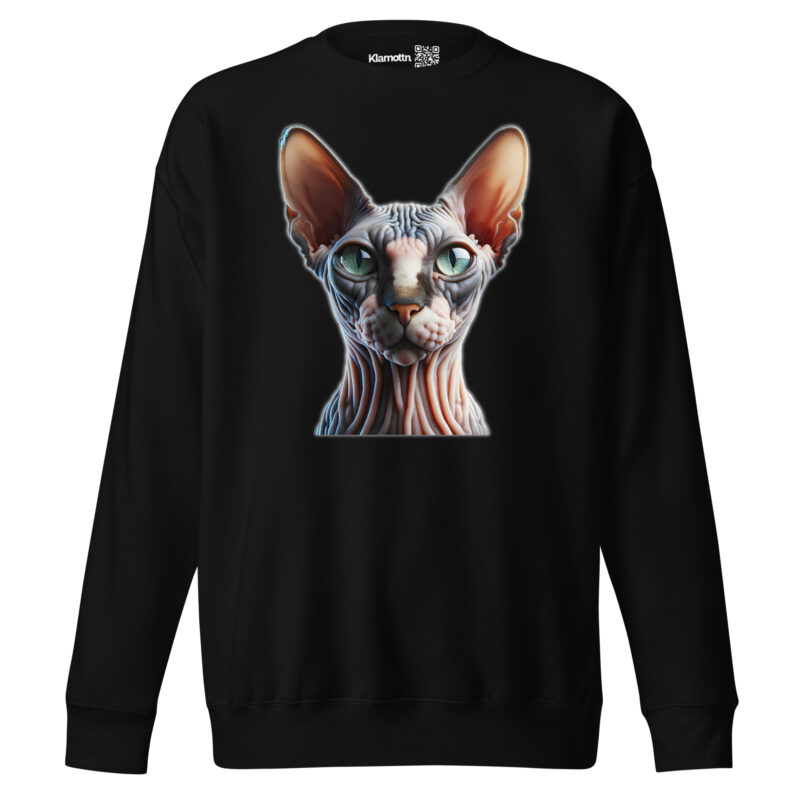 Mystische Sphynx-Katze Unisex-Sweatshirt – Sweatshirts – klamottn.de