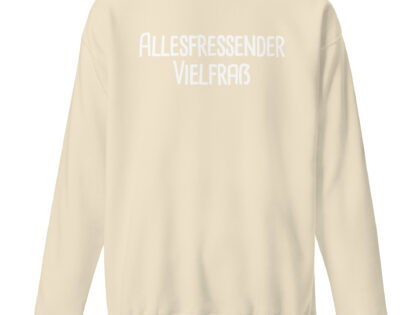 Allesfressender Vielfraß Unisex-Sweatshirt – Sweatshirts – klamottn.de Allesfressender Vielfraß Unisex-Sweatshirt – Sweatshirts – klamottn.de