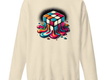 Schmelzender vintage Zauberwürfel Unisex-Sweatshirt – Sweatshirts – klamottn.de Schmelzender vintage Zauberwürfel Unisex-Sweatshirt – Sweatshirts – klamottn.de