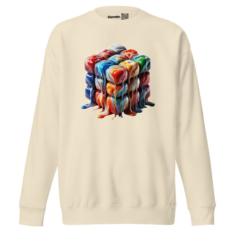 Flüssiger Zauberwürfel Unisex-Sweatshirt – Sweatshirts – klamottn.de