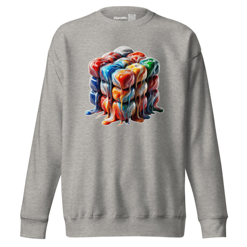 Flüssiger Zauberwürfel Unisex-Sweatshirt – Sweatshirts – klamottn.de