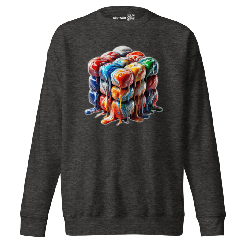 Flüssiger Zauberwürfel Unisex-Sweatshirt – Sweatshirts – klamottn.de
