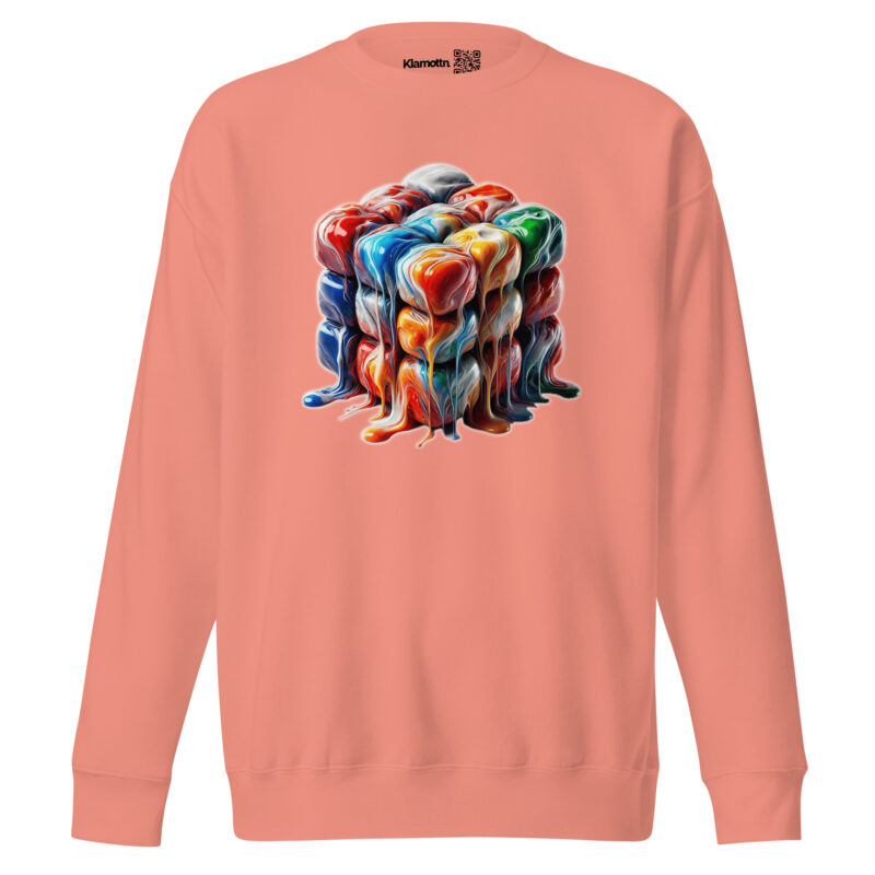 Flüssiger Zauberwürfel Unisex-Sweatshirt – Sweatshirts – klamottn.de