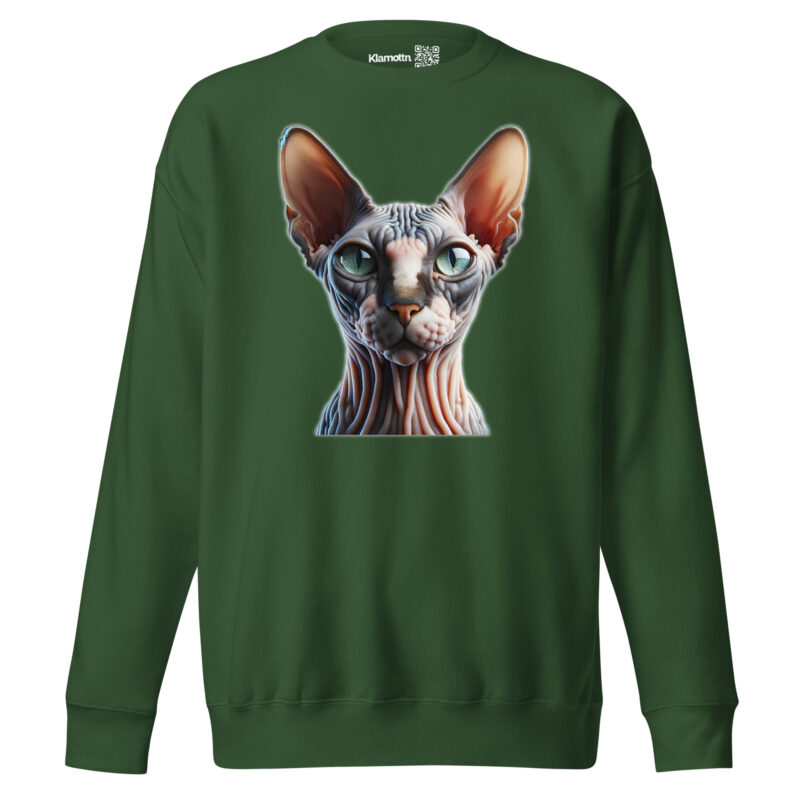 Mystische Sphynx-Katze Unisex-Sweatshirt – Sweatshirts – klamottn.de