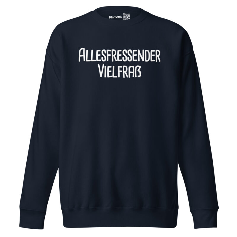 Allesfressender Vielfraß Unisex-Sweatshirt – Sweatshirts – klamottn.de