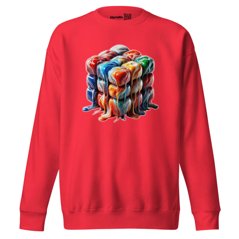 Flüssiger Zauberwürfel Unisex-Sweatshirt – Sweatshirts – klamottn.de
