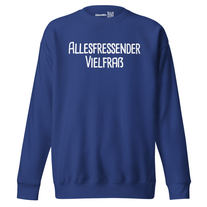 Allesfressender Vielfraß Unisex-Sweatshirt – Sweatshirts – klamottn.de