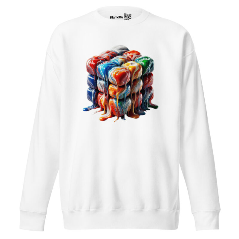 Flüssiger Zauberwürfel Unisex-Sweatshirt – Sweatshirts – klamottn.de