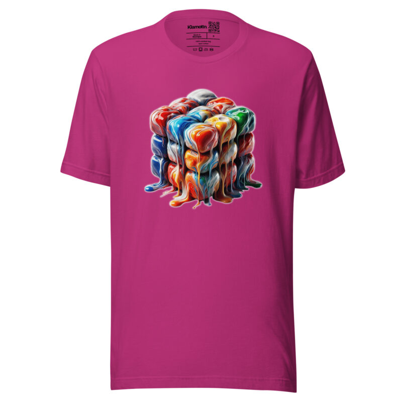 Liquid magic cubes unisex t-shirt