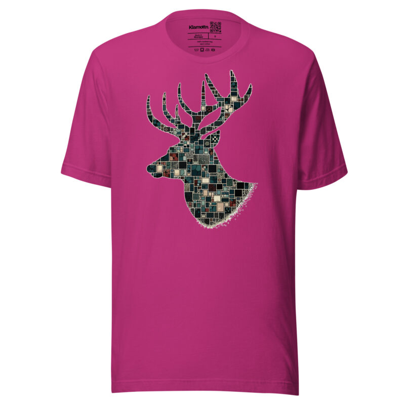 Mosaik-Hirsch Unisex-T-Shirt