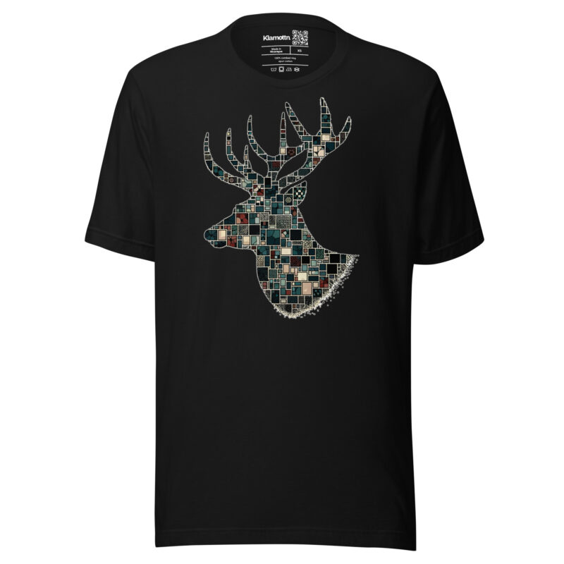 Mosaik-Hirsch Unisex-T-Shirt