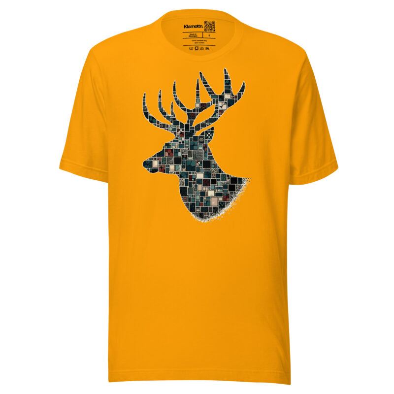 Mosaik-Hirsch Unisex-T-Shirt