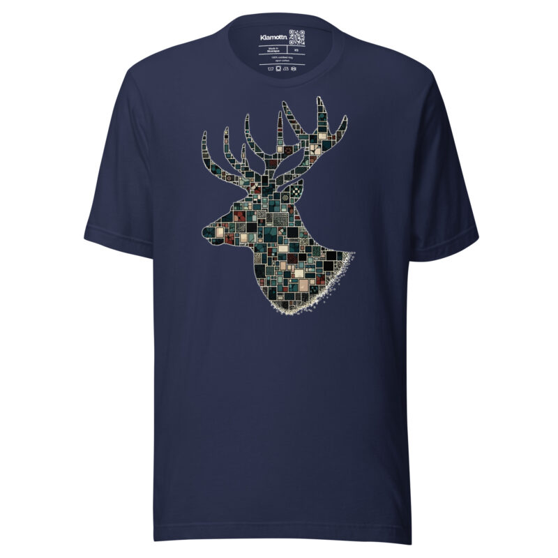 Mosaik-Hirsch Unisex-T-Shirt