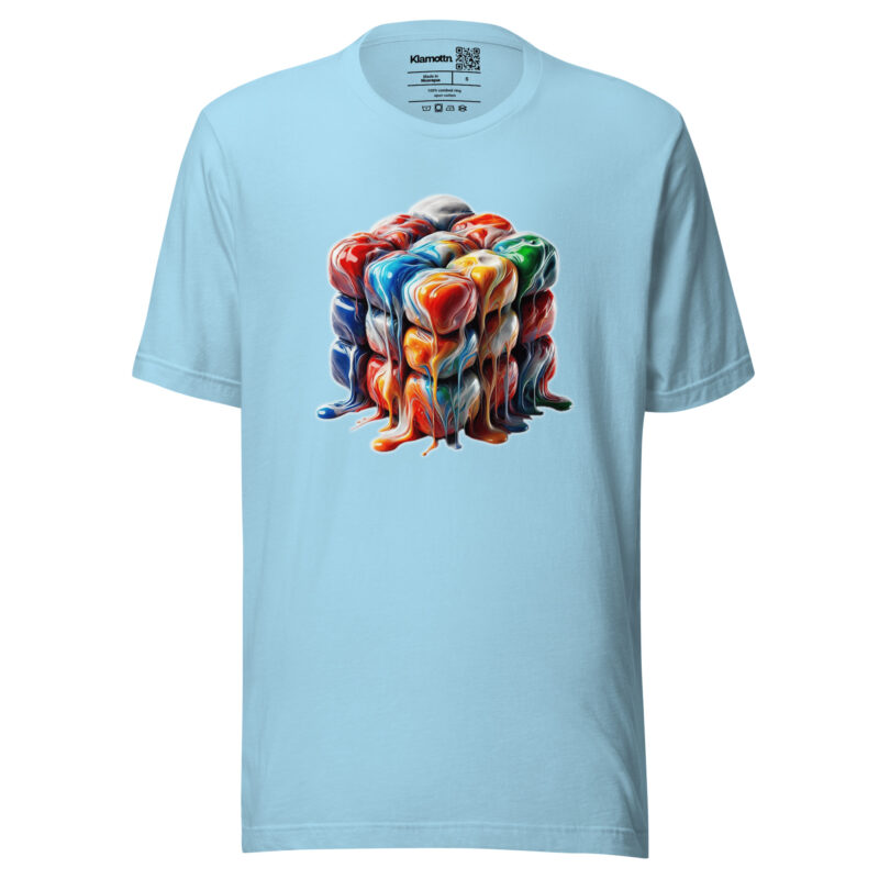 Liquid magic cubes unisex t-shirt