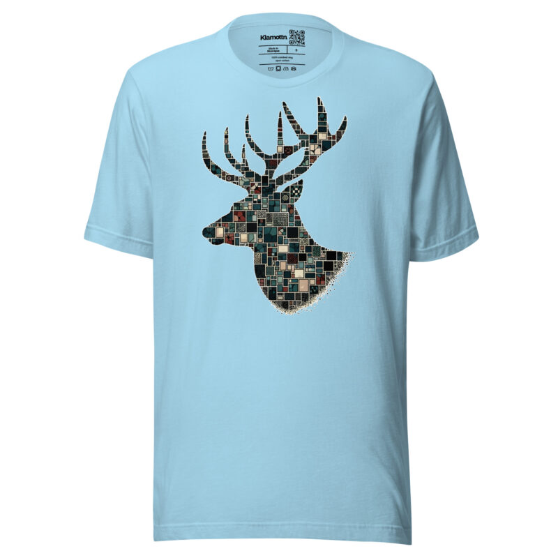 Mosaik-Hirsch Unisex-T-Shirt