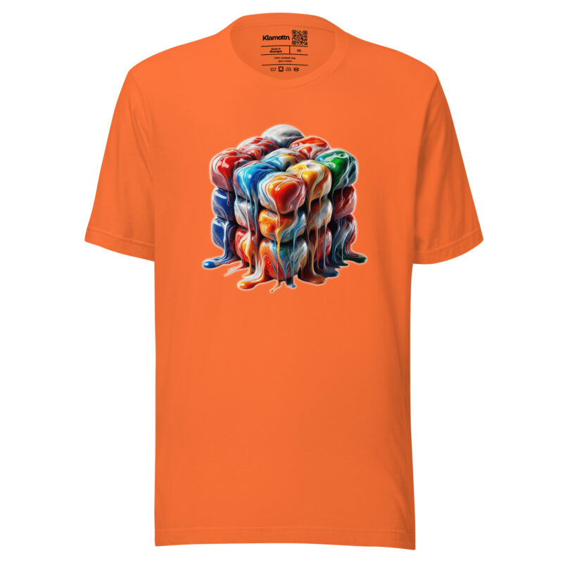 Liquid magic cubes unisex t-shirt