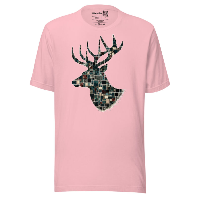 Mosaik-Hirsch Unisex-T-Shirt