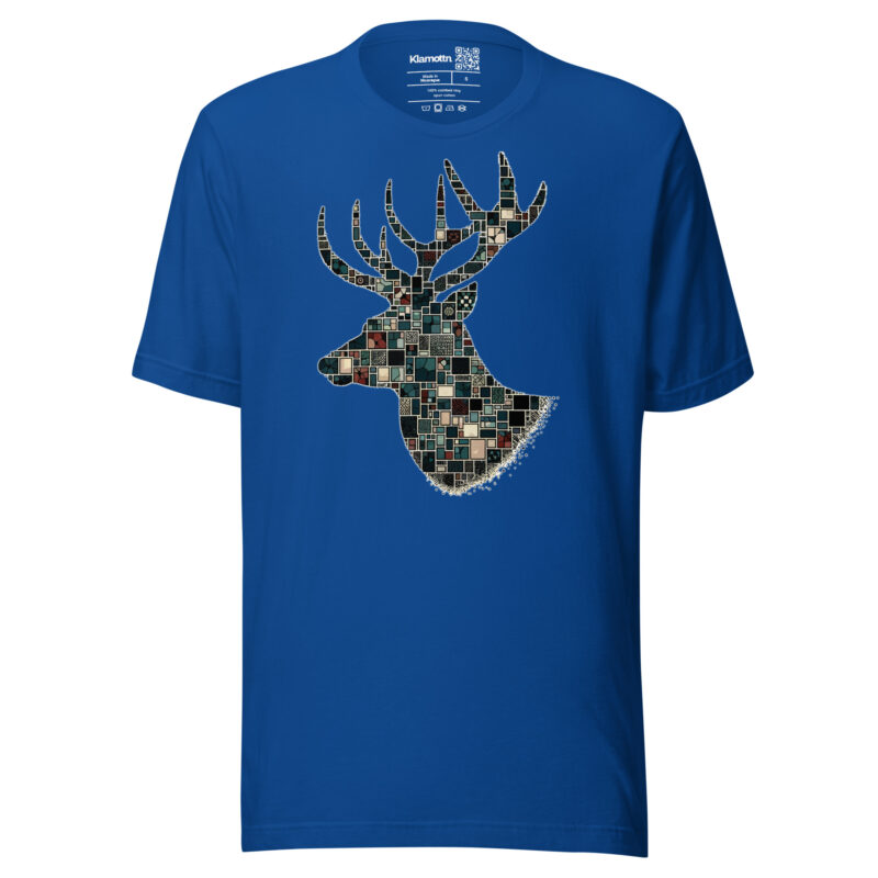 Mosaik-Hirsch Unisex-T-Shirt