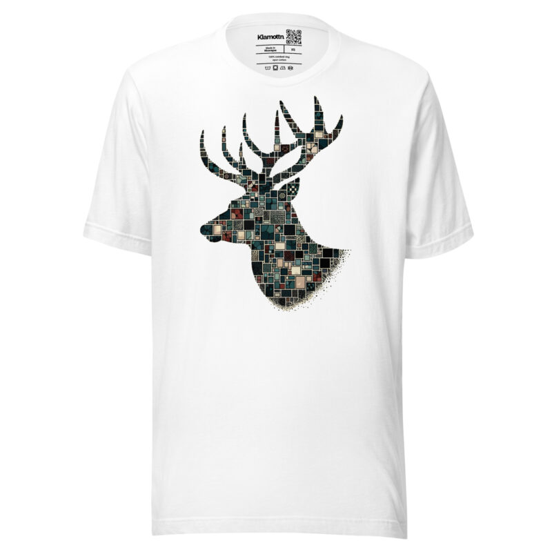 Mosaik-Hirsch Unisex-T-Shirt