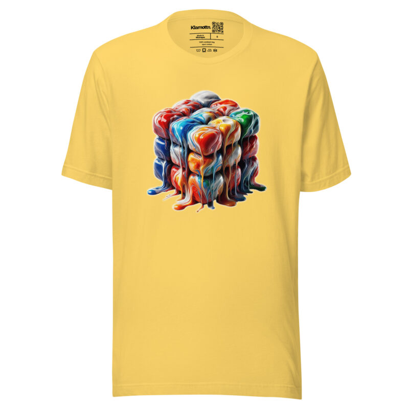 Liquid magic cubes unisex t-shirt