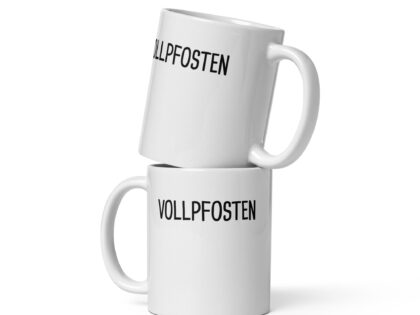 Vollpfosten Tasse – Home & Living – klamottn.de Vollpfosten Tasse – Home & Living – klamottn.de