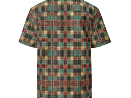 Rustikales Tartan-Muster in Rot, Blau und Beige Allover-Unisex-Hemd – Hemden – klamottn.de Rustikales Tartan-Muster in Rot, Blau und Beige Allover-Unisex-Hemd – Hemden – klamottn.de