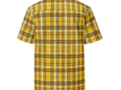 Lebendiges Tartan-Muster in Gelb und Schwarz Allover-Unisex-Hemd – Hemden – klamottn.de Lebendiges Tartan-Muster in Gelb und Schwarz Allover-Unisex-Hemd – Hemden – klamottn.de