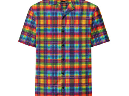 Buntes Karo-Muster – Regenbogen-Tartan Allover-Unisex-Hemd – Hemden – klamottn.de Buntes Karo-Muster – Regenbogen-Tartan Allover-Unisex-Hemd – Hemden – klamottn.de