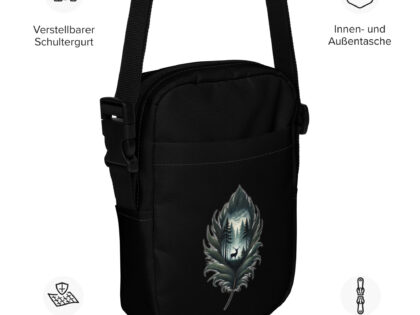 Magische Waldszene Umhängetasche – Accessoires – klamottn.de