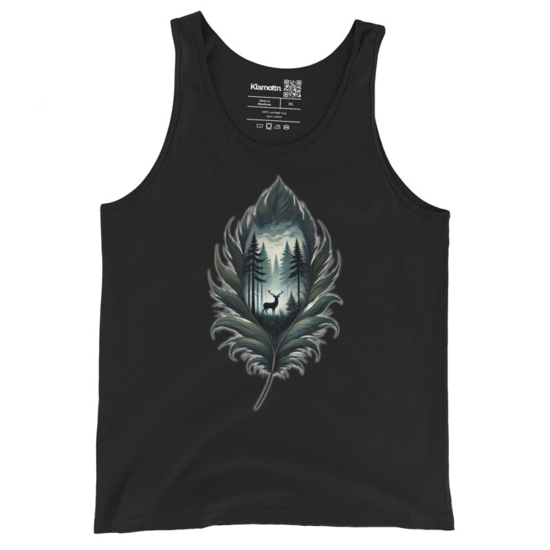 Magische Waldszene Unisex-Tank-Top – Tank Tops – klamottn.de