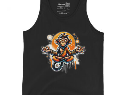 Meditierender Affe Unisex-Tank-Top – Tank Tops – klamottn.de Meditierender Affe Unisex-Tank-Top – Tank Tops – klamottn.de