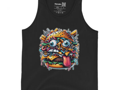 Verrückter Burger Unisex-Tank-Top – Tank Tops – klamottn.de Verrückter Burger Unisex-Tank-Top – Tank Tops – klamottn.de