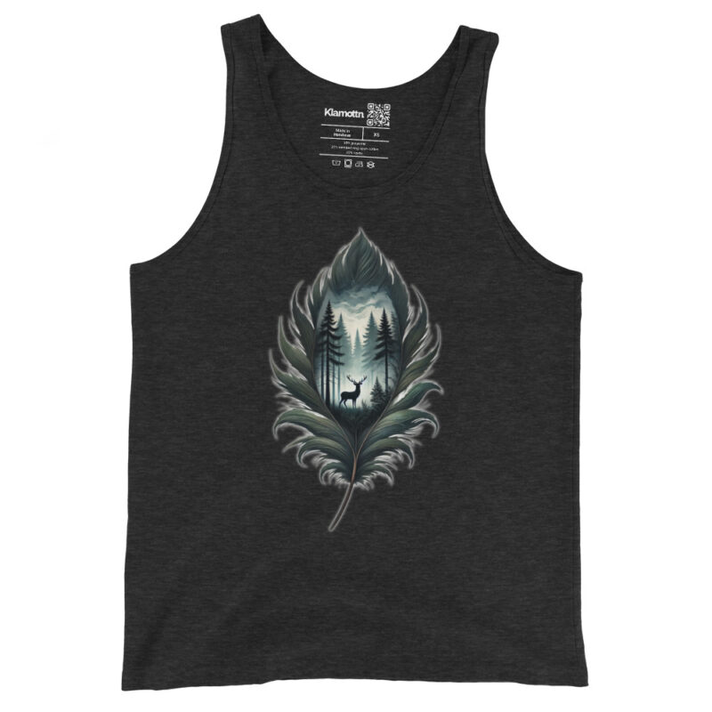Magische Waldszene Unisex-Tank-Top – Tank Tops – klamottn.de