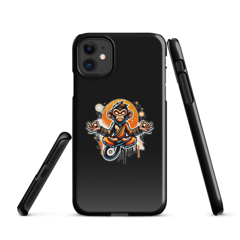 Meditierender Affe Snapcase iPhone®-Hülle – Accessoires – klamottn.de
