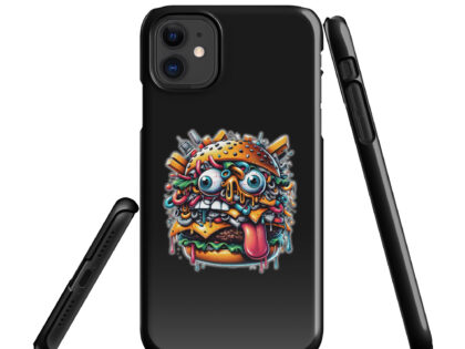 Verrückter Burger Snapcase iPhone®-Hülle – Accessoires – klamottn.de Verrückter Burger Snapcase iPhone®-Hülle – Accessoires – klamottn.de