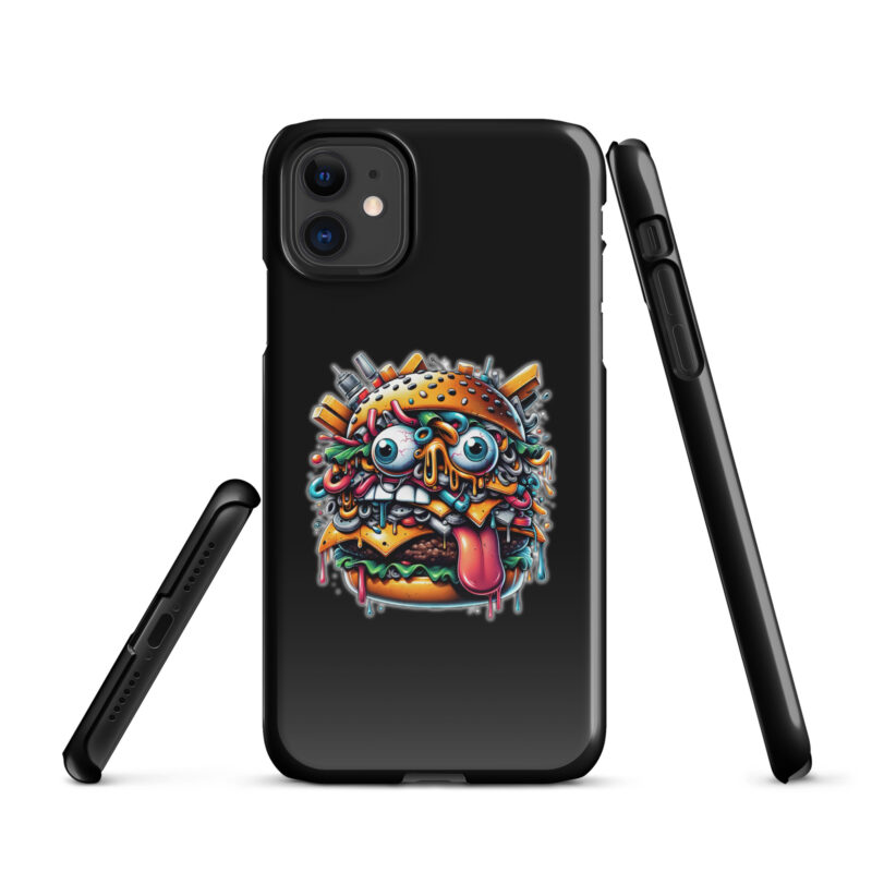 Verrückter Burger Snapcase iPhone®-Hülle – Accessoires – klamottn.de