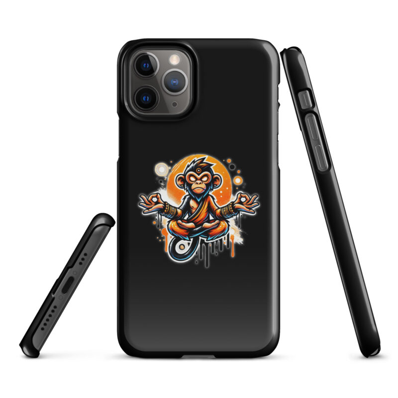 Meditierender Affe Snapcase iPhone®-Hülle – Accessoires – klamottn.de