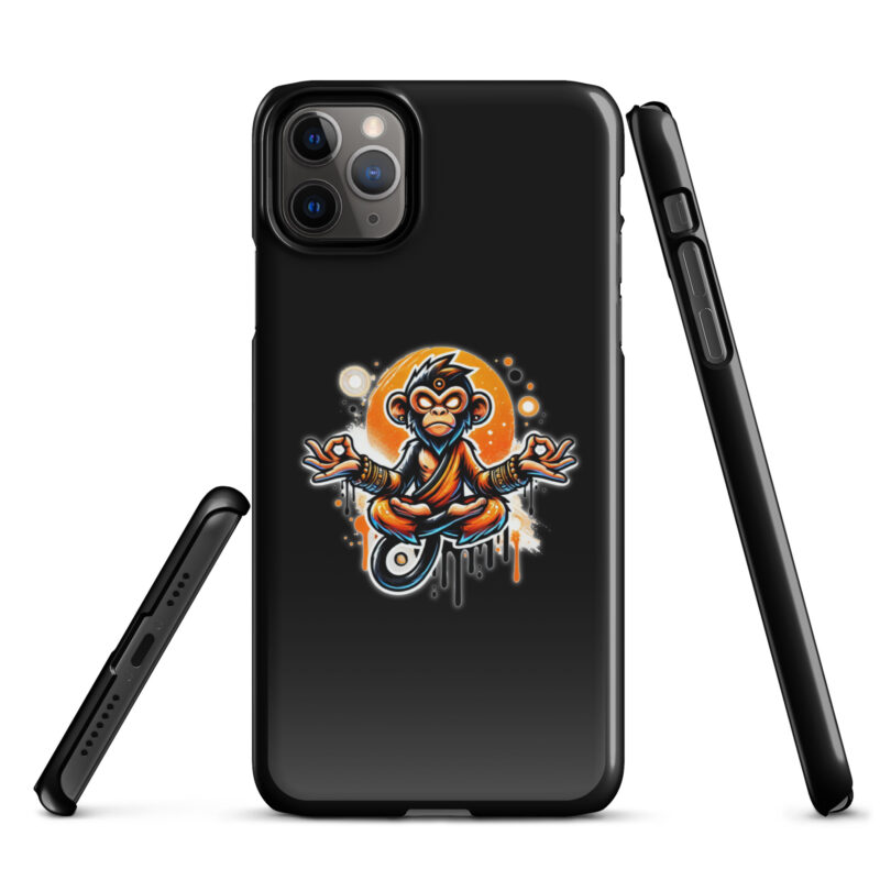 Meditierender Affe Snapcase iPhone®-Hülle – Accessoires – klamottn.de